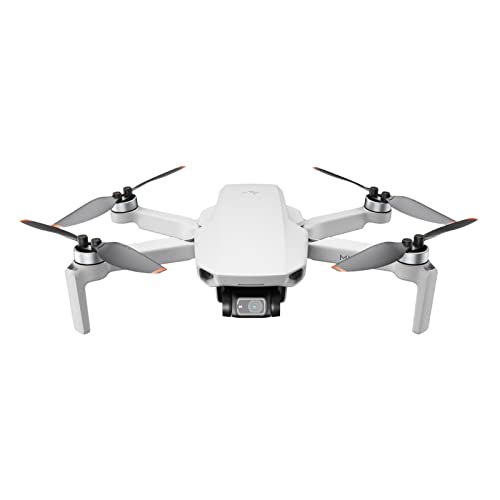 DJI Mini 2 - Ultraleichter und faltbarer Drohnen-Quadkopter, 3-Achsen-Gimbal mit 4K-Kamera, 12MP Foto, 31 Minuten Flugzeit, OcuSync 2.0 HD-Videoübertragung, Mavic Mini, QuickShots mit DJI Fly App