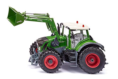 siku 6793, Fendt 933 Vario Traktor mit Frontlader, Grün, Metall/Kunststoff, 1:32, Ferngesteuert, Steuerung mit App via Bluetooth, Ohne Fernsteuermodul