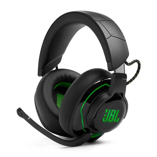 JBL Quantum 910X Over-Ear Gaming Kopfhörer – Für die Xbox und weitere Konsolen – Mit Head-Tracking-Funktion, ANC und 37 Stunden Akkulaufzeit – Schwarz
