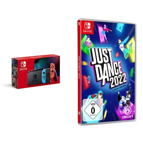 Nintendo Switch Konsole - Neon-Rot/Neon-Blau + Just Dance 2022 - [Nintendo Switch]