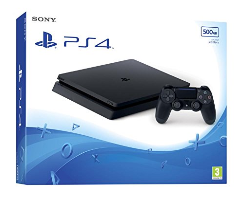 PlayStation 4 - Konsole (500 GB, schwarz, slim, F-Chassis)