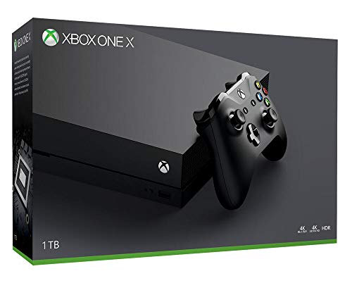 Microsoft Xbox One X 1TB Konsole, schwarz, Standard Edition