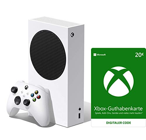 Xbox Series S 512GB + Xbox Live 20 EUR Guthaben [Xbox Live Online Code]