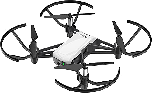 DJI Ryze Tello - Mini-Drohne ideal für kurze Videos mit EZ-Shots, VR-Brillen und Gamecontrollern kompatibilität, 720p HD-Übertragung und 100 Meter Reichweite