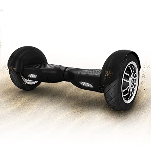 Offroad Cruiser - Hoverboard mit 10 Zoll Luftreifen & hoher Akkuleistung für eine maximale Reichweite – leistungsstarker Balance Scooter bis 30 km/h – inkl. Appsteuerung & Soundsystem