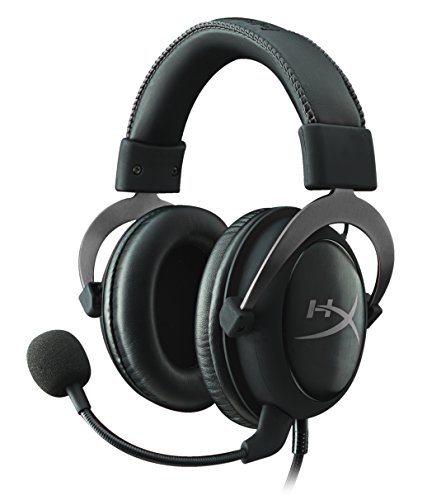 HyperX Cloud II –Gaming Headset für PC, PS5 / PS4. Inklusive virtuellem 7.1 Surround Sound und USB-Audiosteuerungsbox