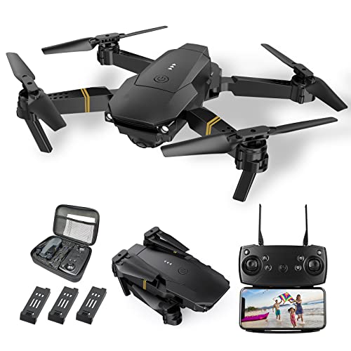 Drohne mit Kamera 4K HD 1080P Anfänger RC Quadcopter Drohne für Kinder, FPV Mini Drone, Altitude Hold, One Key Take Off/Landing, 3D Flip. Geschenke für Mädchen/Jungen