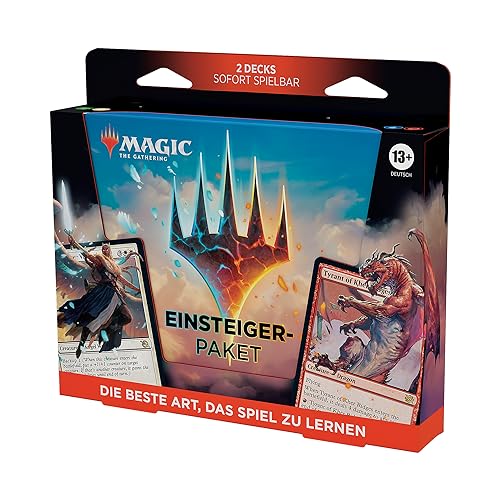 Magic: The Gathering Einsteigerpaket 2023 – Spielen lernen mit 2 spielfertigen Decks + 2 Codes, um online zu spielen (Fantasy-Kartenspiel für 2 Spieler) (Deutsche Version)