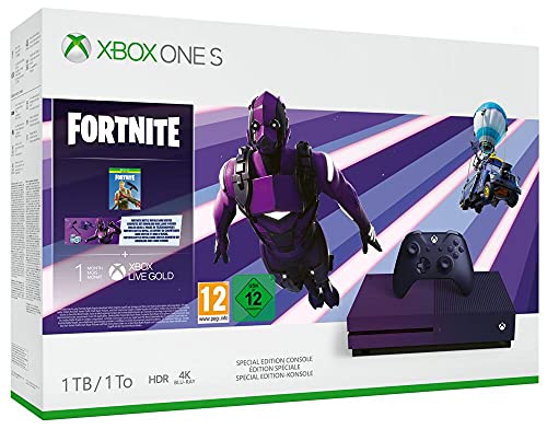 Microsoft Xbox One S 1TB – Fortnite Special Edition Bundle